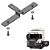Suporte Placa Scania R 2008 Serie 5 Com Parafusos - Imagem 1