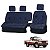 Sofá Cama Banco Completo Chevrolet Azul - Imagem 1