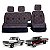 Sofá Cama Banco Completo F1000 / F2000 / F4000 Antiga Vermel - Imagem 1