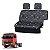 Sofá Cama Caminhão VW Delivery Euro 5 2018 Cab. Grande Cinza - Imagem 1