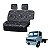 Sofá Cama Caminhão Mercedes 710 / 912 / 914 Cinza - Imagem 1