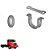 Kit Cardan Mercedes 1620 Suporte Trava Anel - Imagem 1