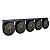 Lanterna 5 Marias Carreta Caminhão Led Fumê Bi. 85mm 6un - Imagem 1