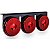 Lanterna 3 Marias Carreta Caminhão Led Rubi Bivolt 85 Mm 6un - Imagem 1