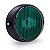 Lanterna Lateral Carreta Universal Led Bivolt Verde - Imagem 1