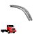 Curvao Paralama Mercedes Hpn 1620 Lado Direito - Imagem 1