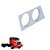Aro Do Farol Mercedes Hpn 1620 Lado Esquerdo - Imagem 1