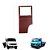 Porta Mercedes Agl 709 608 Tampa Externa Inteira Dir - Imagem 1