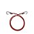 Extensor ou Corda Elastica 1,5m Vermelho/Branco - 5UN - Imagem 1
