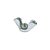 Borboleta Mercedes 1618 M8x1.25 Zincado - Imagem 2