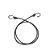 Extensor ou Corda Elastica 1m Cinza/Branco - 15UN - Imagem 1