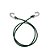 Extensor ou Corda Elastica 1m Verde/Branco - 20UN - Imagem 1