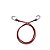 Extensor ou Corda Elastica 1m Vermelha - 40UN - Imagem 1
