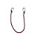 Extensor ou Corda Elastica 50cm Vermelho/Branco - 80UN - Imagem 1