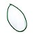 Extensor ou Corda Elastica Sem Gancho 35cm Verde - 100UN - Imagem 1