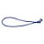 Extensor ou Corda Elastica Gancho Plastico 35cm Azul - 50UN - Imagem 1