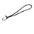 Extensor ou Corda Elastica Gancho Duplo 100cm Preto - 100UN - Imagem 1