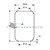 Fole Pneumático Volvo B7 B10 B12 Suspensão Eixo 151mmx390mm - Imagem 2