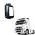 Moldura Farol Volvo Fh 2005 2006 2007 2008 2009 Lado Direito - Imagem 1
