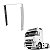 Defletor Lateral Volvo Fh Globetrotter Antigo Com Teto - Imagem 1