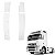 Defletor Lateral Volvo Fh Globetrotter Antigo - Imagem 1