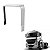 Defletor Lateral Mb Axor Cabine Baixa Com Teto Com Suportes - Imagem 1