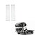 Defletor Lateral Mb Atego Cabine Simples Bolha Com Suportes - Imagem 1
