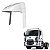 Defletor De Ar Ford Cargo 2011 Cabine Baixa Completo - Imagem 1