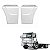 Conjunto Tampa Antifurto Ford Cargo 2011 Lado Esquerdo - Imagem 1