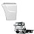 Conjunto Tampa Antifurto Ford Cargo 2011 Lado Direito - Imagem 1