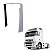 Cegonheiro Volvo Fh Globetrotter Com Teto Lateral Larga - Imagem 1