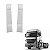 Cegonheiro Mb Axor Cabine Alta Com Suportes - Imagem 1