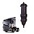 Amortecedor Cabine Scania Serie 4 T Traseiro Parafuso 12mm - Imagem 1