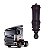 Amortecedor Cabine Scania Serie 4 R 2005 2006 2007 Traseiro - Imagem 1