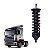 Amortecedor Cabine Scania S4 R 2001 Traseiro Grosso C Mola - Imagem 1