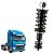 Amortecedor Cabine Daf Cf Traseiro Com Mola - Imagem 1