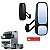 Retrovisor Completo Volvo Fh Nh 2008 2009 Ld C Desembaçador - Imagem 1