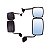 Retrovisor Completo Ford Cargo 2016 2017 2018 2019 2020 Ld - Imagem 2