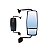 Retrovisor Completo Ford Cargo 2011 2012 Ld Bi Partido - Imagem 2