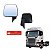 Retrovisor Auxiliar Scania S5 Economico Le Com Desembaçador - Imagem 1