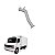 Tubo Motor Mercedes 710 Original 6884900419 2.1/2 Polegadas - Imagem 1