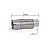 Tubo Flexível Inox Com Malha Aço Axor 2035 2044 2644 350mm - Imagem 2