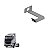Suporte Lanterna Paralama Mb Actros Ld Original A9305240840 - Imagem 1