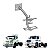 Suporte Estribo Mb 1632 1634 1938 Ld Original 6945207230 - Imagem 1