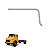 Tubo Terminal Longo Mercedes 1513 1514 1516 2.1/2 Polegadas - Imagem 1