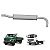 Silencioso Completo Mercedes Original 3454907115 Galvanizado - Imagem 1