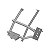 Suporte Paralama Vw 24250 17320 24320 Original 2s2821151a Le - Imagem 1