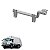 Suporte Paralama Traseiro Worker 18310 Original 2to803392 Ld - Imagem 1
