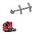 Suporte Paralama Iveco Stralis Original 503348822 Lado D - Imagem 1