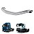 Tubo Cromado Adaptação Lateral Iveco Stralis Hi-Way 5 Pol - Imagem 1